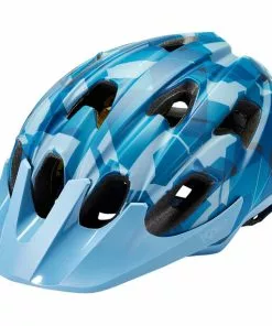 Kali Pace Camo Helm Blau