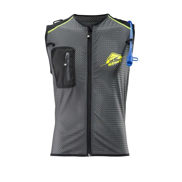 KENNY Tracer Water + Protektorjacke Schwarz/grau 3 KENNY Tracer Water + Protektorjacke Schwarz/grau