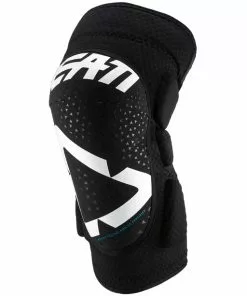 Leatt 3DF 5.0 Knieprotektoren Schwarz/weiß