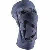 Leatt 3DF 5.0 Zip Knieprotektoren Blau -Günstiges Kleidung Geschäft leatt 3df 50 zip knee guards flint 1