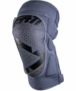 Leatt 3DF 5.0 Zip Knieprotektoren Blau -Günstiges Kleidung Geschäft leatt 3df 50 zip knee guards flint 3