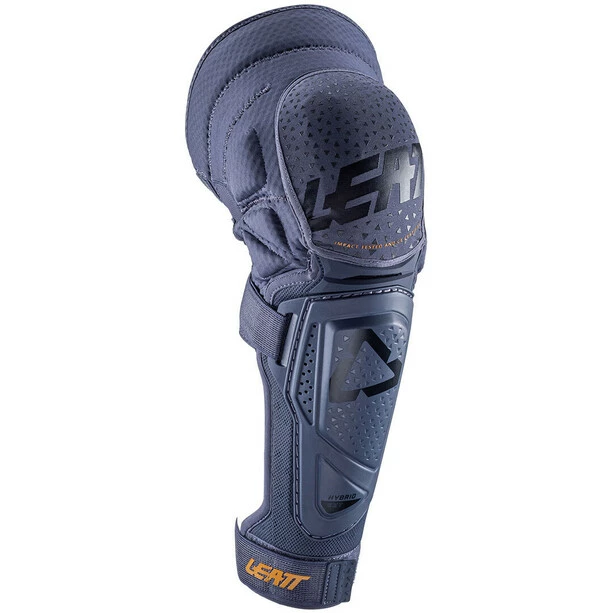 Leatt 3DF Hybrid EXT Knie-/Schienbeinprotektoren Blau 3 Leatt 3DF Hybrid EXT Knie-/Schienbeinprotektoren Blau