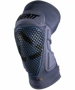 Leatt AirFlex Pro Knieprotektoren Blau -Günstiges Kleidung Geschäft leatt airflex pro knee guards flint 3