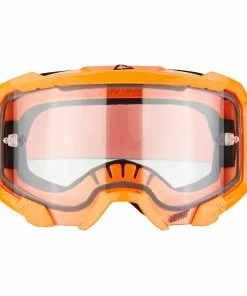 Leatt Velocity 4.5 Brille Mit Anti-Fog Glas Orange -Günstiges Kleidung Geschäft leatt velocity 45 goggles with anti fog lens neon orange clear 3