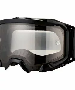 Leatt Velocity 5.5 Brille Mit Anti-Fog Glas Schwarz/grau