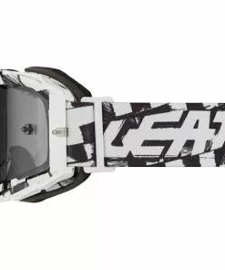 Leatt Velocity 5.5 Brille Mit Anti-Fog Glas Schwarz/weiß -Günstiges Kleidung Geschäft leatt velocity 55 goggles with anti fog lens checker smoke 2