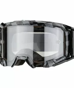 Leatt Velocity 5.5 Iriz Brille Mit Verspiegeltem Anti-Fog Glas Grau