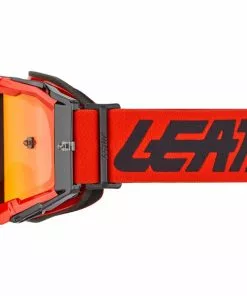Leatt Velocity 5.5 Iriz Brille Mit Verspiegeltem Anti-Fog Glas Rot -Günstiges Kleidung Geschäft leatt velocity 55 iriz goggles with anti fog mirror lens red red 2