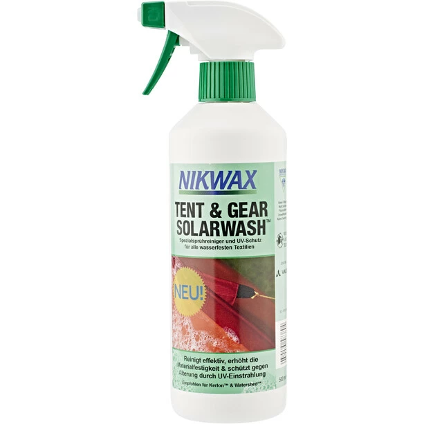 Nikwax Tent & Gear SolarWash Spray 500ml 3 Nikwax Tent & Gear SolarWash Spray 500ml