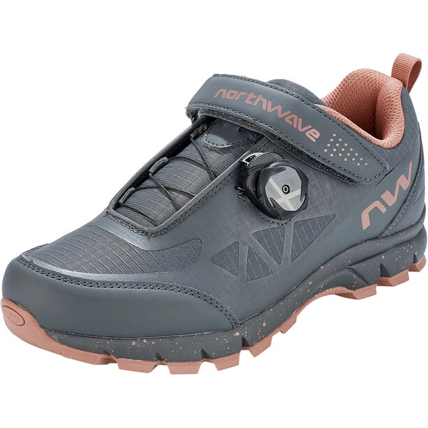 Northwave Corsair MTB Schuhe Damen Grau/pink 3 Northwave Corsair MTB Schuhe Damen Grau/pink