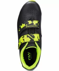 Northwave Origin Junior MTB Schuhe Kinder Schwarz/gelb -Günstiges Kleidung Geschäft northwave origin junior mtb shoes kids black yellow fluo 3