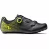 Northwave Storm Carbon 2 Rennrad Schuhe Herren Schwarz/gelb
