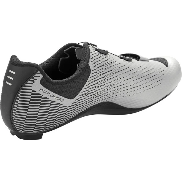 Northwave Storm Carbon 2 Rennrad Schuhe Herren Silber 4 Northwave Storm Carbon 2 Rennrad Schuhe Herren Silber – Bild 2
