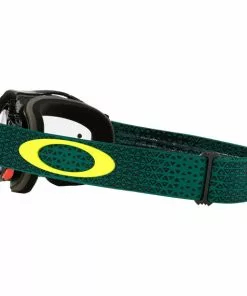 Oakley Airbrake MTB Schutzbrille Grün/schwarz -Günstiges Kleidung Geschäft oakley airbrake mtb goggles gold silver colorshift prizm low light 6