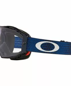 Oakley Airbrake MTB Schutzbrille Blau/schwarz -Günstiges Kleidung Geschäft oakley airbrake mtb goggles silver blue colorshift prizm low light 4