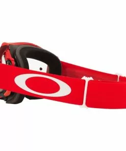 Oakley Airbrake MX Schutzbrille Rot -Günstiges Kleidung Geschäft oakley airbrake mx goggles red transparent 5