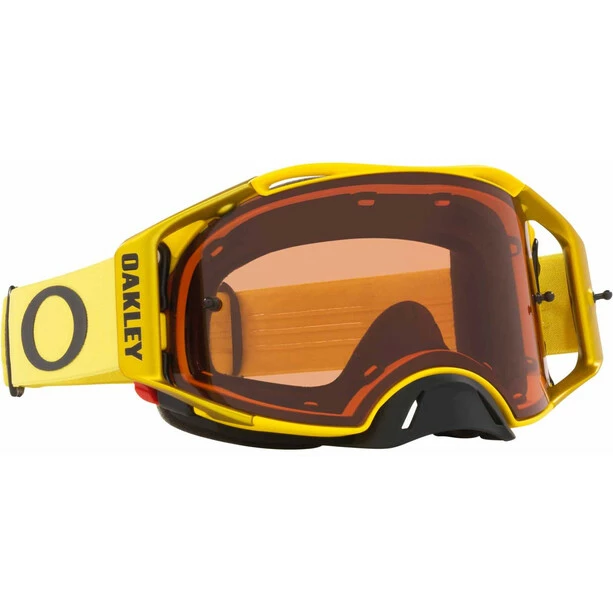 Oakley Airbrake MX Schutzbrille Gelb 5 Oakley Airbrake MX Schutzbrille Gelb – Bild 3