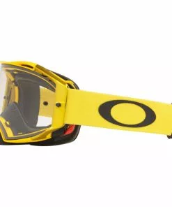 Oakley Airbrake MX Schutzbrille Gelb -Günstiges Kleidung Geschäft oakley airbrake mx goggles yellow transparent 3