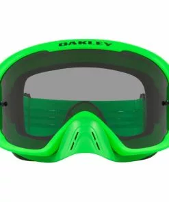 Oakley O-Frame 2.0 Pro MX Schutzbrille Grün/grau -Günstiges Kleidung Geschäft oakley o frame 20 pro mx goggles green smoke 2