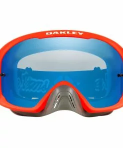 Oakley O-Frame 2.0 Pro MX Schutzbrille Rot/schwarz -Günstiges Kleidung Geschäft oakley o frame 20 pro mx goggles tld black camo black ice iridium 2