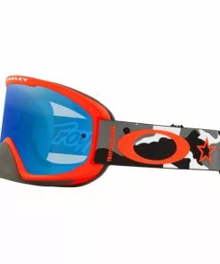 Oakley O-Frame 2.0 Pro MX Schutzbrille Rot/schwarz -Günstiges Kleidung Geschäft oakley o frame 20 pro mx goggles tld black camo black ice iridium 4