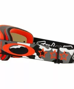 Oakley O-Frame 2.0 Pro MX Schutzbrille Rot/schwarz -Günstiges Kleidung Geschäft oakley o frame 20 pro mx goggles tld black camo black ice iridium 6