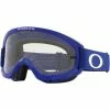 Oakley O-Frame 2.0 Pro MX XS Schutzbrille Jugend Blau -Günstiges Kleidung Geschäft oakley o frame 20 pro mx xs goggles youth moto blue clear 1