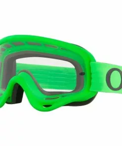 Oakley O-Frame MX XS Schutzbrille Jugend Grün -Günstiges Kleidung Geschäft oakley o frame mx xs goggles youth green clear 3