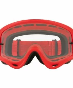 Oakley O-Frame MX XS Schutzbrille Jugend Rot -Günstiges Kleidung Geschäft oakley o frame mx xs goggles youth red clear 2