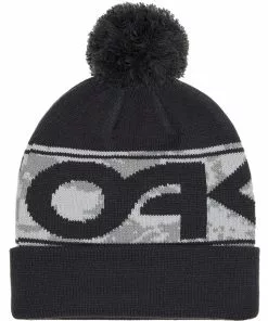 Oakley Wanderlust Bommelmütze Schwarz/grau