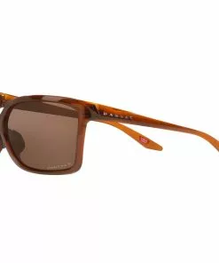 Oakley Wildrye Sonnenbrille Damen Braun/transparent -Günstiges Kleidung Geschäft oakley wildrye sunglasses women polished rootbeer prizm tungsten polarized 4