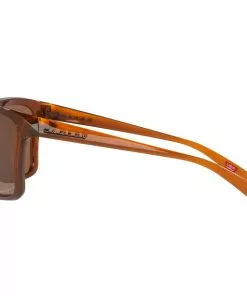 Oakley Wildrye Sonnenbrille Damen Braun/transparent -Günstiges Kleidung Geschäft oakley wildrye sunglasses women polished rootbeer prizm tungsten polarized 5
