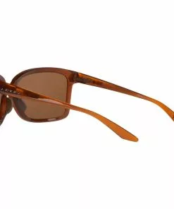Oakley Wildrye Sonnenbrille Damen Braun/transparent -Günstiges Kleidung Geschäft oakley wildrye sunglasses women polished rootbeer prizm tungsten polarized 6