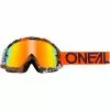 O'Neal B-10 Goggles Orange/weiß -Günstiges Kleidung Geschäft oneal b 10 goggle pixel orange white 1