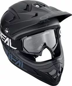 O'Neal B-10 Goggles Jugend Schwarz/weiß -Günstiges Kleidung Geschäft oneal b 10 goggle youth solid black white 4