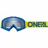 O'Neal B-10 Goggles Jugend Blau/gelb -Günstiges Kleidung Geschäft oneal b 10 goggle youth solid yellow 1