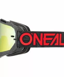 O'Neal B-10 Goggles Schwarz/rot -Günstiges Kleidung Geschäft oneal b 10 goggles camo black red radium red 2