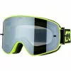 O'Neal B-50 Goggles Schwarz/gelb -Günstiges Kleidung Geschäft oneal b 50 goggles force black neon yellow silver mirror 1