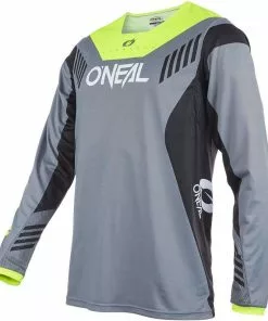 O'Neal Element FR Jersey Hybrid V.2 -Günstiges Kleidung Geschäft oneal element fr jersey hybrid v22 0 grayneonyellow 224982