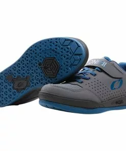 O'Neal Flow SPD Schuhe Herren Grau/blau 9 O'Neal Flow SPD Schuhe Herren Grau/blau -Günstiges Kleidung Geschäft oneal flow spd shoes men gray blue 4