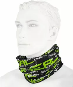 O'Neal Nackenwärmer Schwarz/grün -Günstiges Kleidung Geschäft oneal neckwarmer matrix black green 2