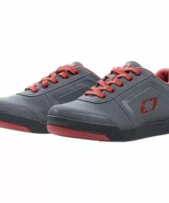 O'Neal Pinned Flat Pedal Schuhe Herren Grau/rot -Günstiges Kleidung Geschäft oneal pinned flat pedal shoes men gray red 3