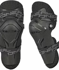 O'Neal Pumpgun MX Carbon Look Knieprotektoren Jugend Schwarz