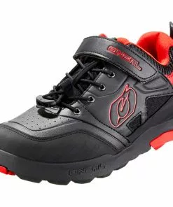 O'Neal Traverse Flat Schuhe Herren Schwarz/rot