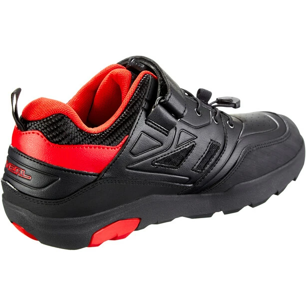 O'Neal Traverse Flat Schuhe Herren Schwarz/rot 4 O'Neal Traverse Flat Schuhe Herren Schwarz/rot – Bild 2