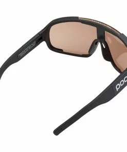 POC Aspire Mid Sonnenbrille Schwarz/braun -Günstiges Kleidung Geschäft poc aspire mid sunglasses uranium black brown silver mirror 3