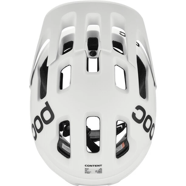 POC Tectal Helm Weiß 8 POC Tectal Helm Weiß – Bild 6