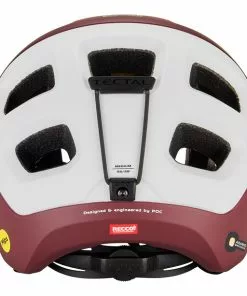 POC Tectal Race MIPS Helm Rot -Günstiges Kleidung Geschäft poc tectal race mips helmet garnet red hydrogen white matt 5