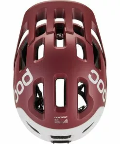 POC Tectal Race MIPS Helm Rot -Günstiges Kleidung Geschäft poc tectal race mips helmet garnet red hydrogen white matt 6