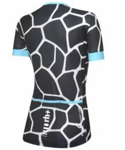 Rh+ Fashion W Jersey -Günstiges Kleidung Geschäft rh Fashion W Jersey Radtrikot kurzarm Damen giraffe black glacier 215989 02